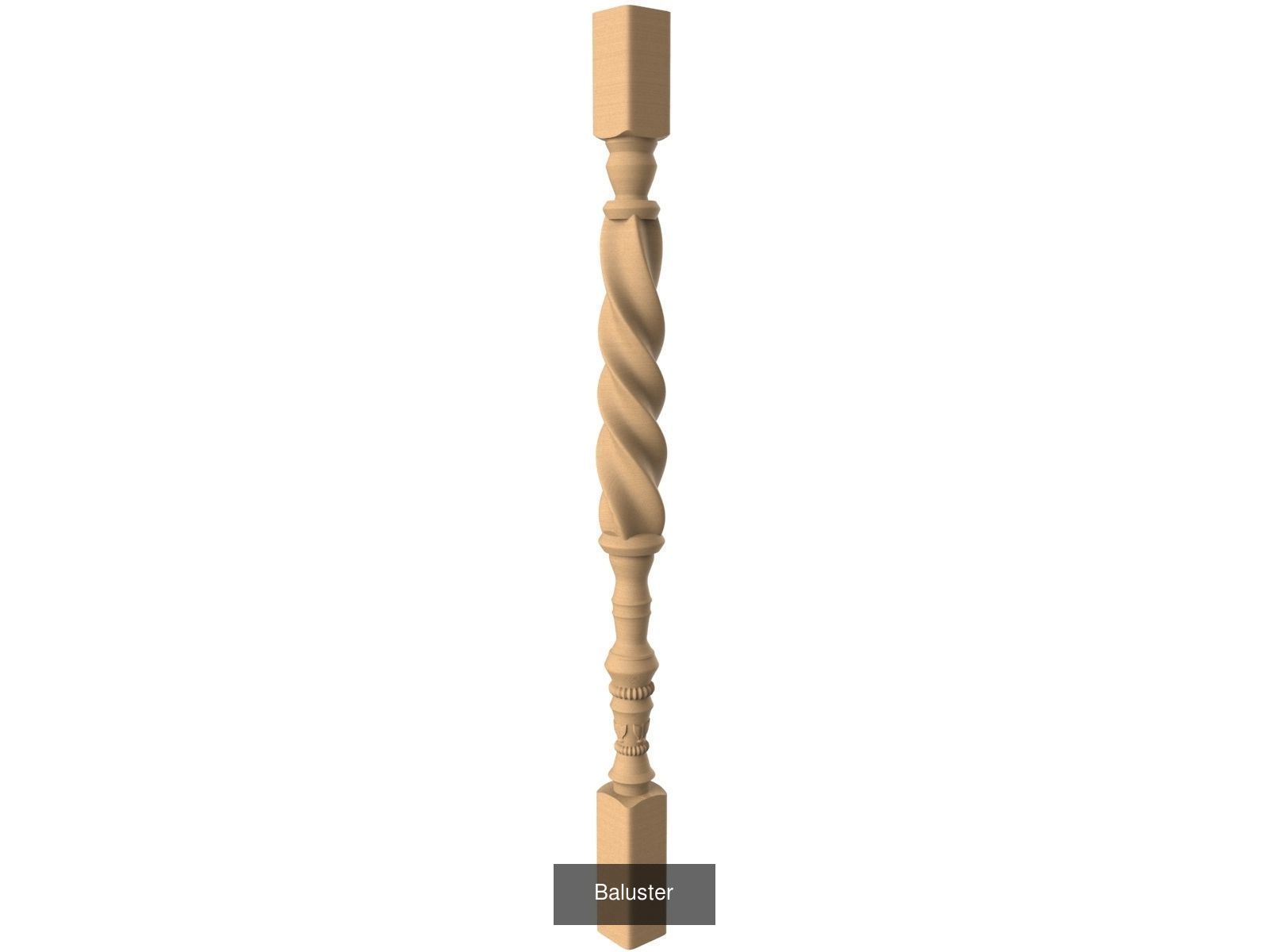 Wholesale sale of balusters 3D Model Collection_4