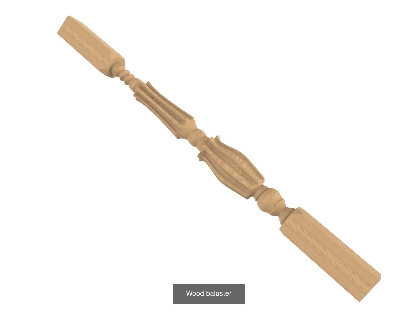 Wholesale sale of balusters 3D Model Collection_1