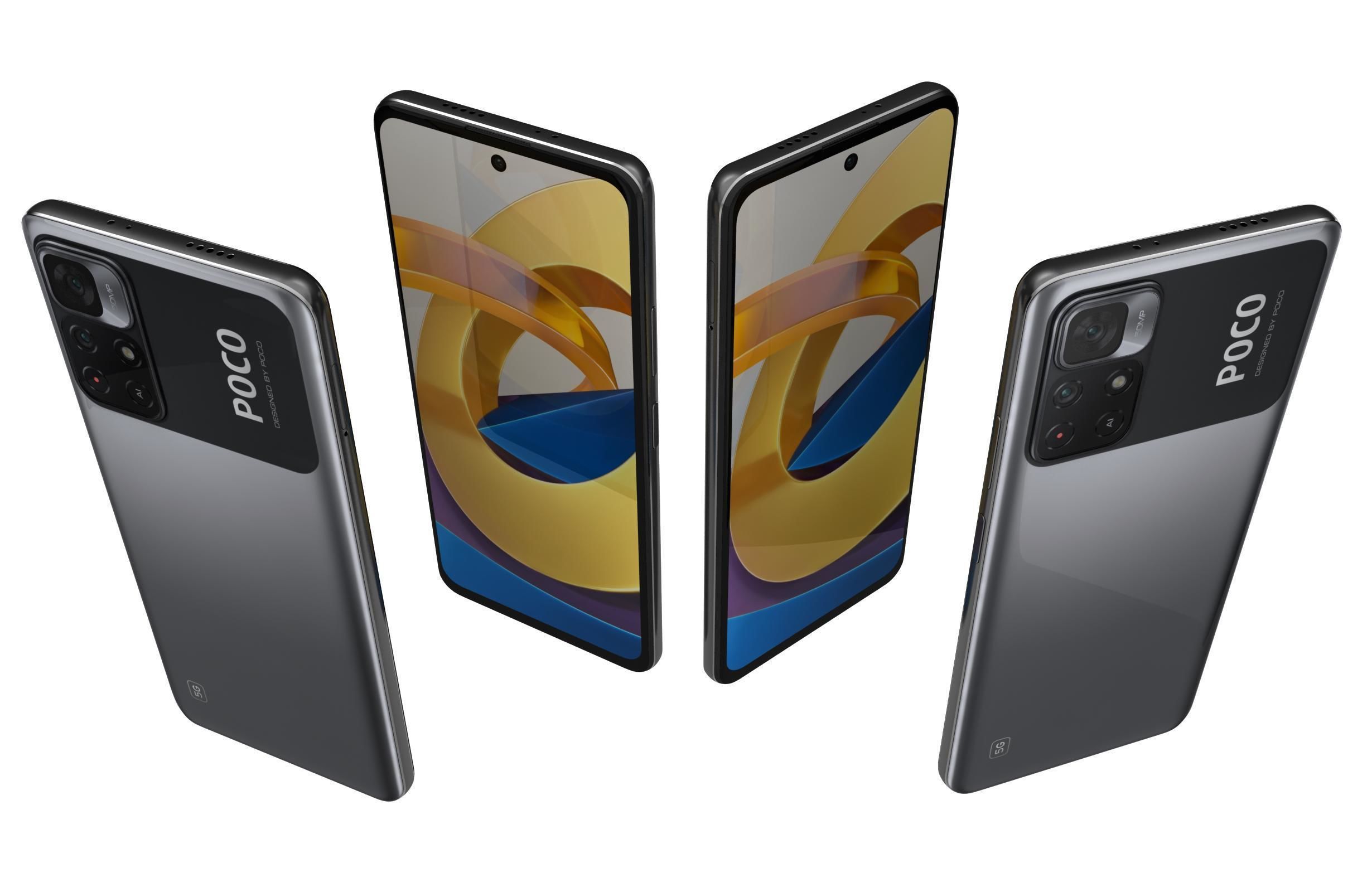 Xiaomi Poco M4 Pro Power Black 3D model_4