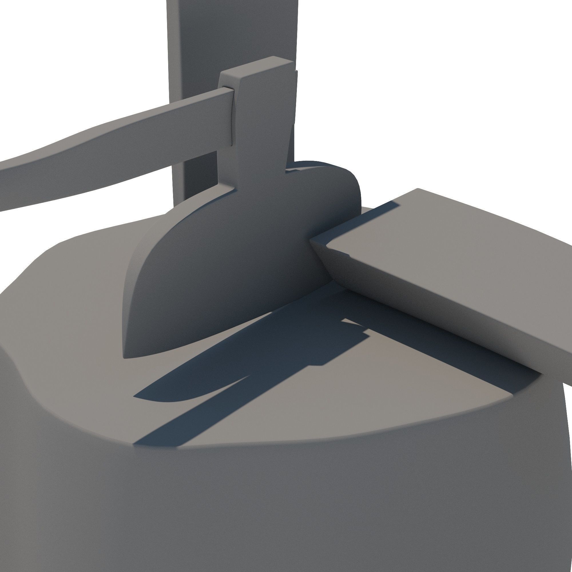 Wood Axe Logs 3D model_16