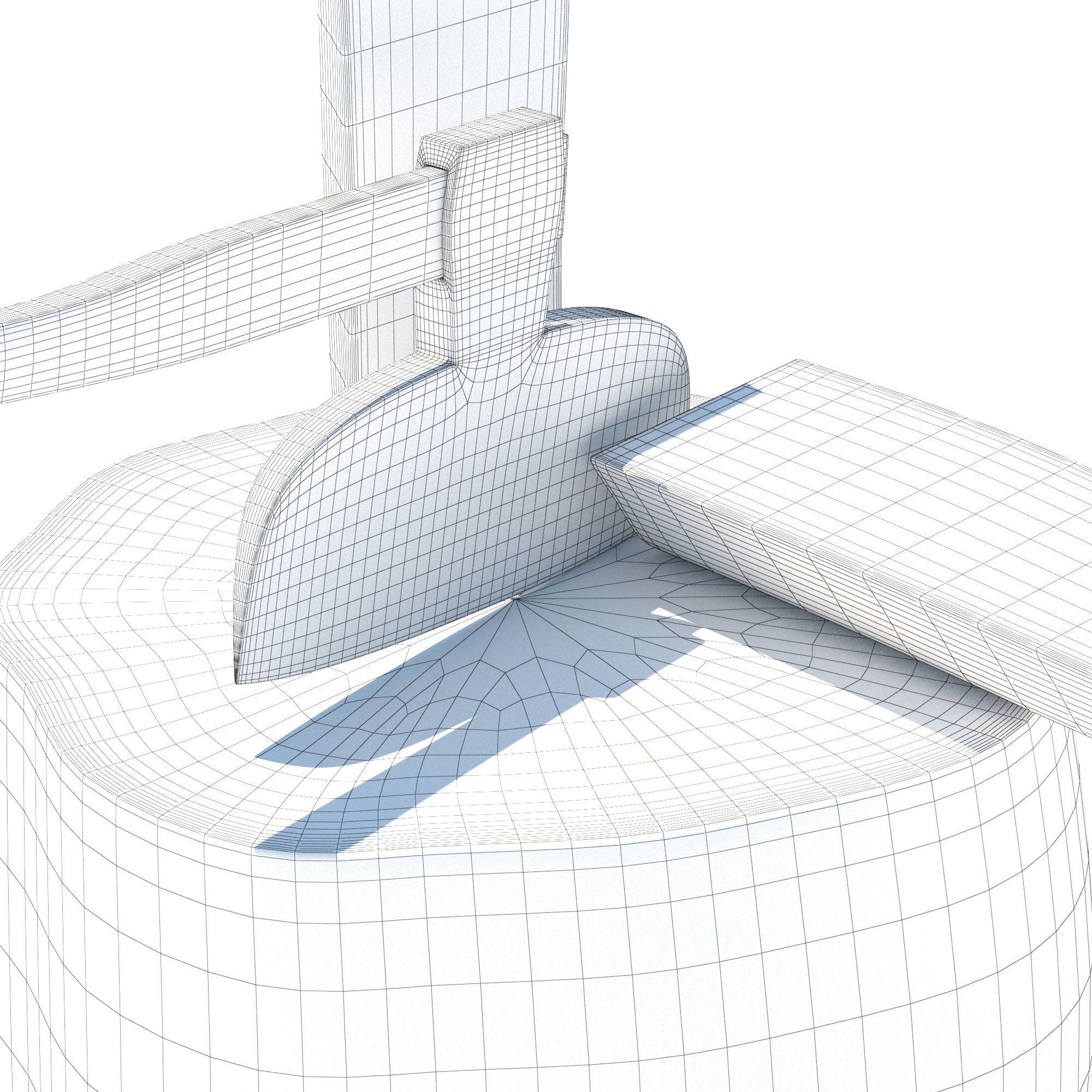 Wood Axe Logs 3D model_17