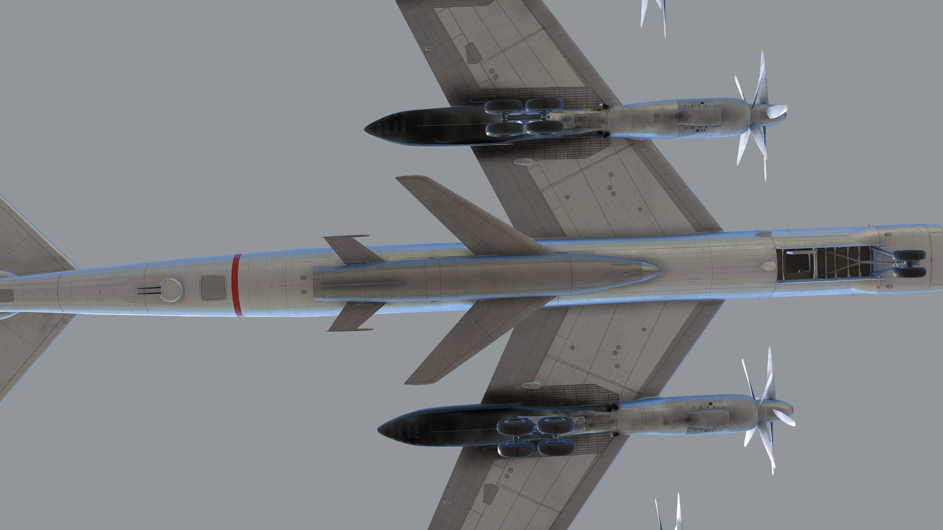 Tupolev Tu-95K Bear-B 3D model_14