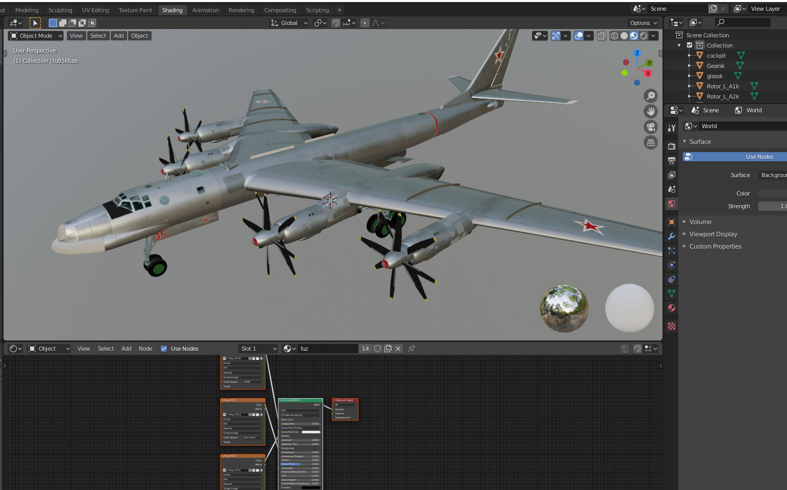 Tupolev Tu-95K Bear-B 3D model_21