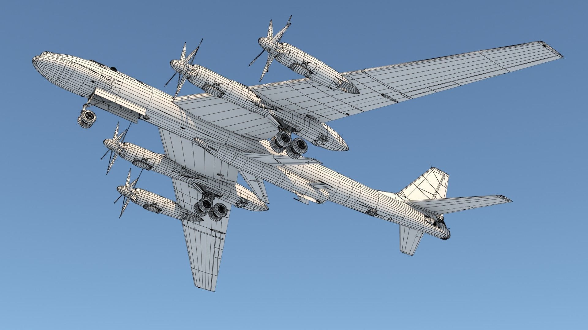 Tupolev Tu-95K Bear-B 3D model_19