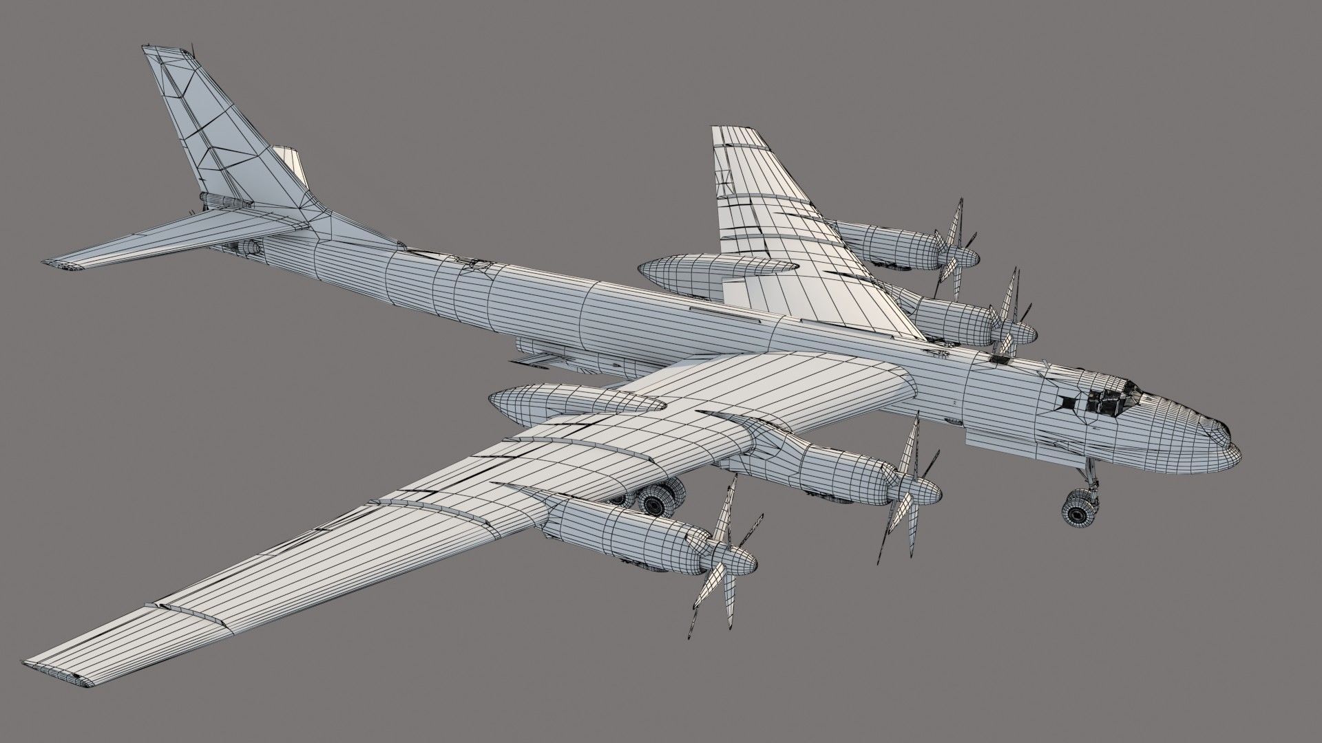 Tupolev Tu-95K Bear-B 3D model_18