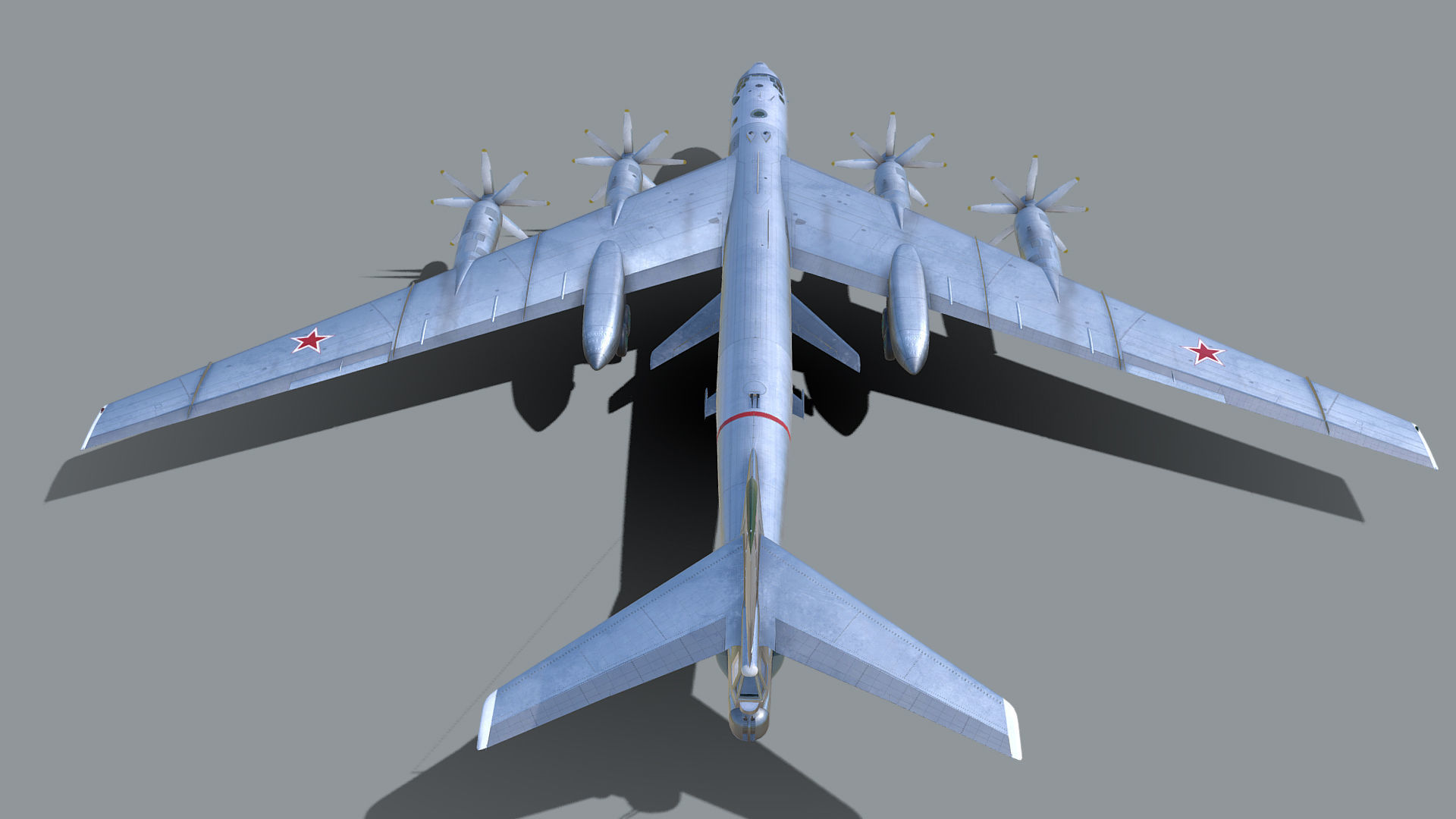Tupolev Tu-95K Bear-B 3D model_5