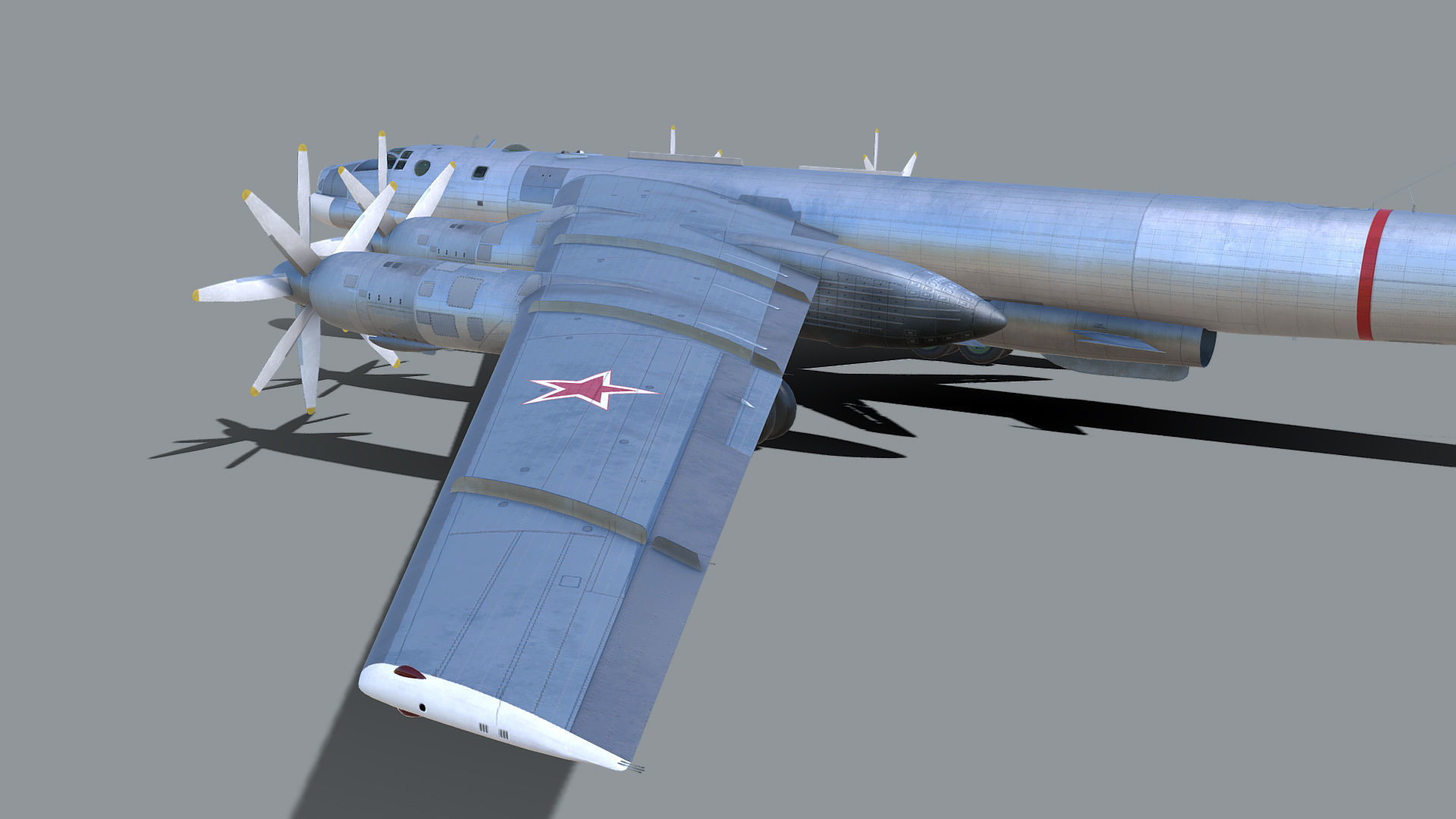 Tupolev Tu-95K Bear-B 3D model_13