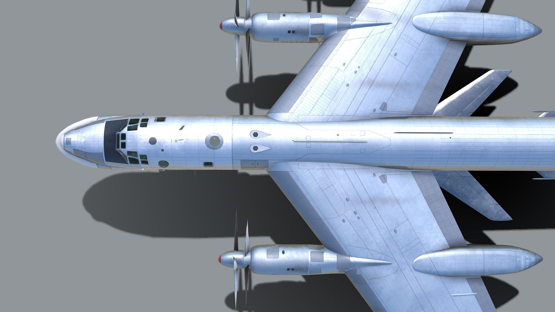 Tupolev Tu-95K Bear-B 3D model_6
