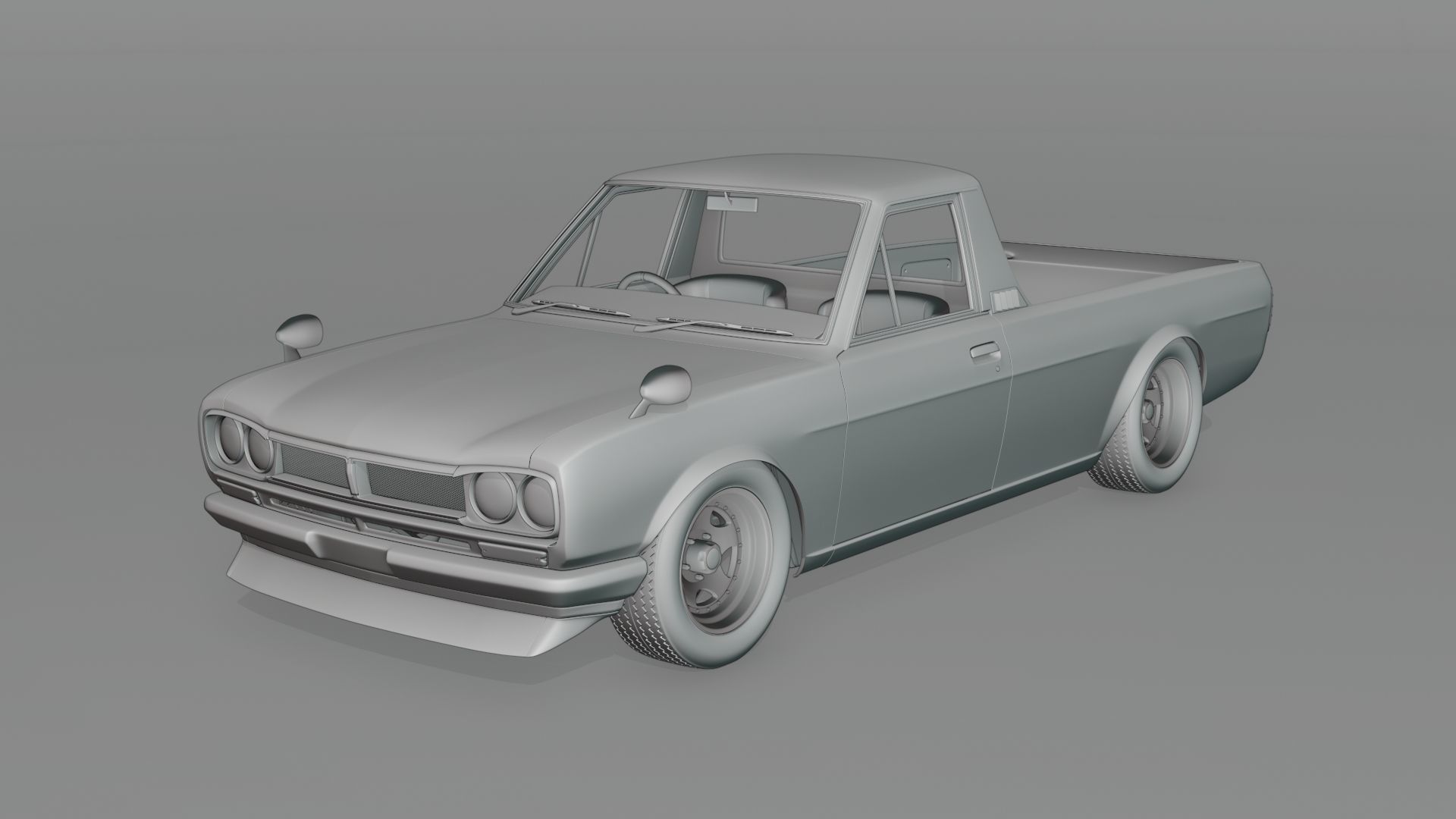 2000gt pickup 3D model_6