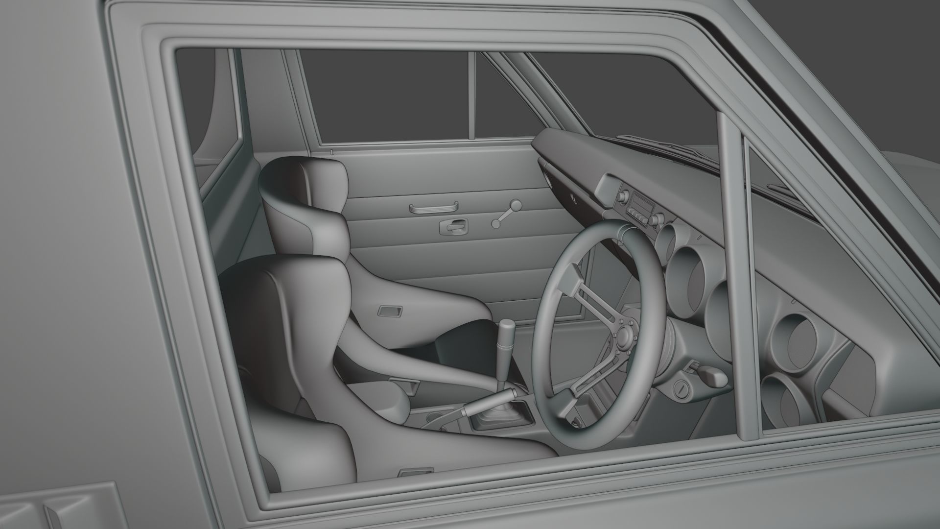 2000gt pickup 3D model_5