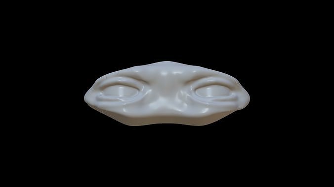 PBR Eyes face mask 3D model
