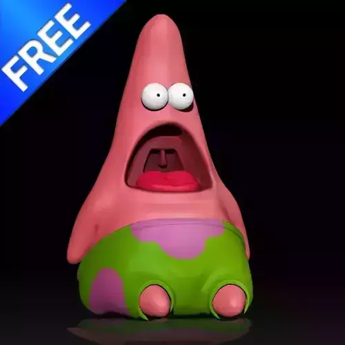 Patrick star stl Free