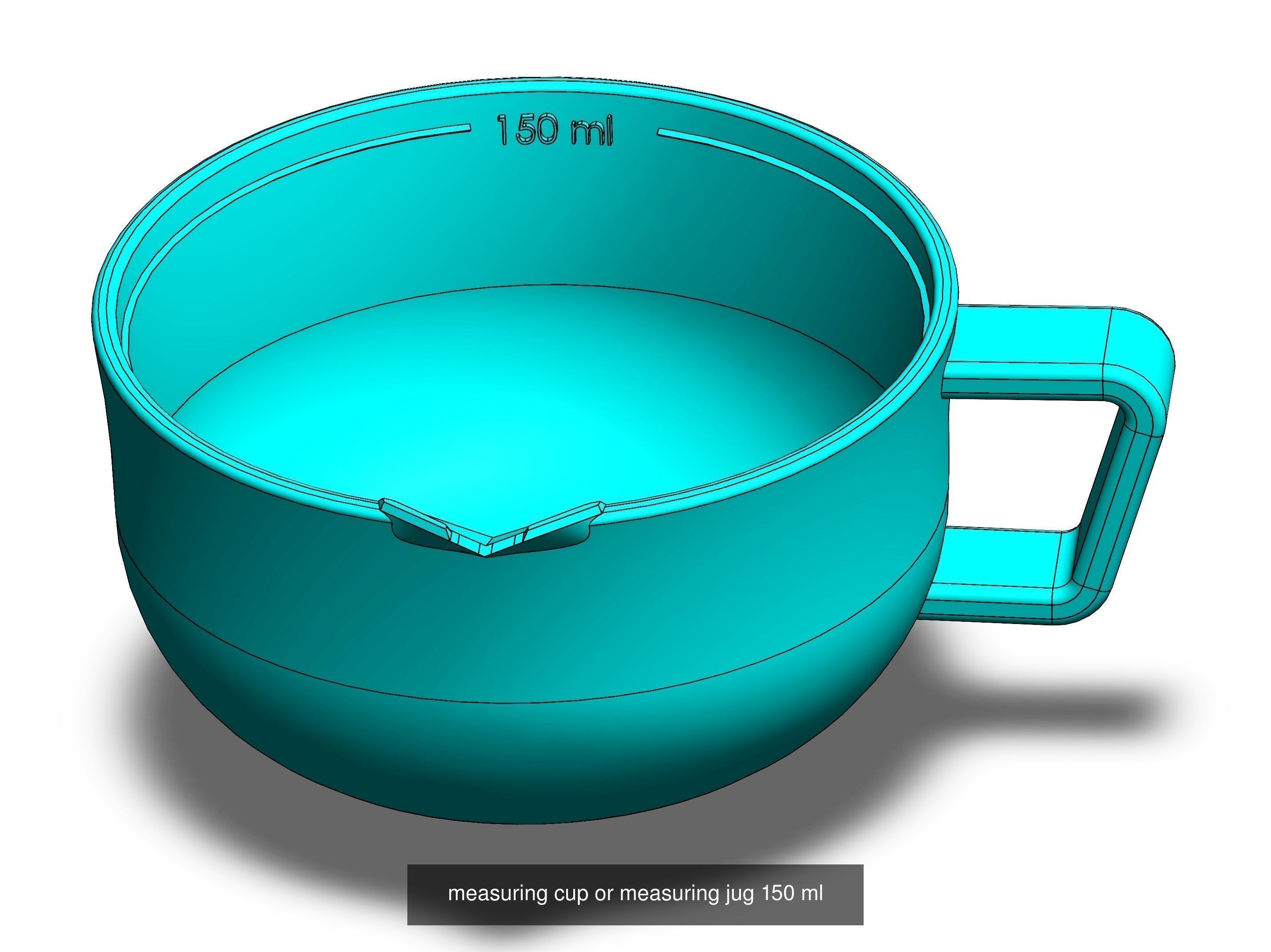 3D print model cup with handle 3D Model Collection_9