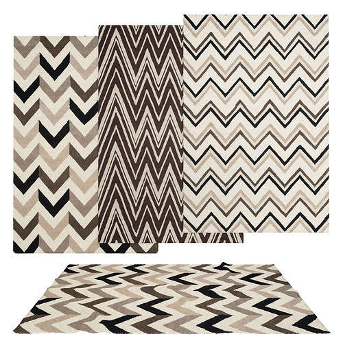 Rugs No 491 Low-poly 3D model