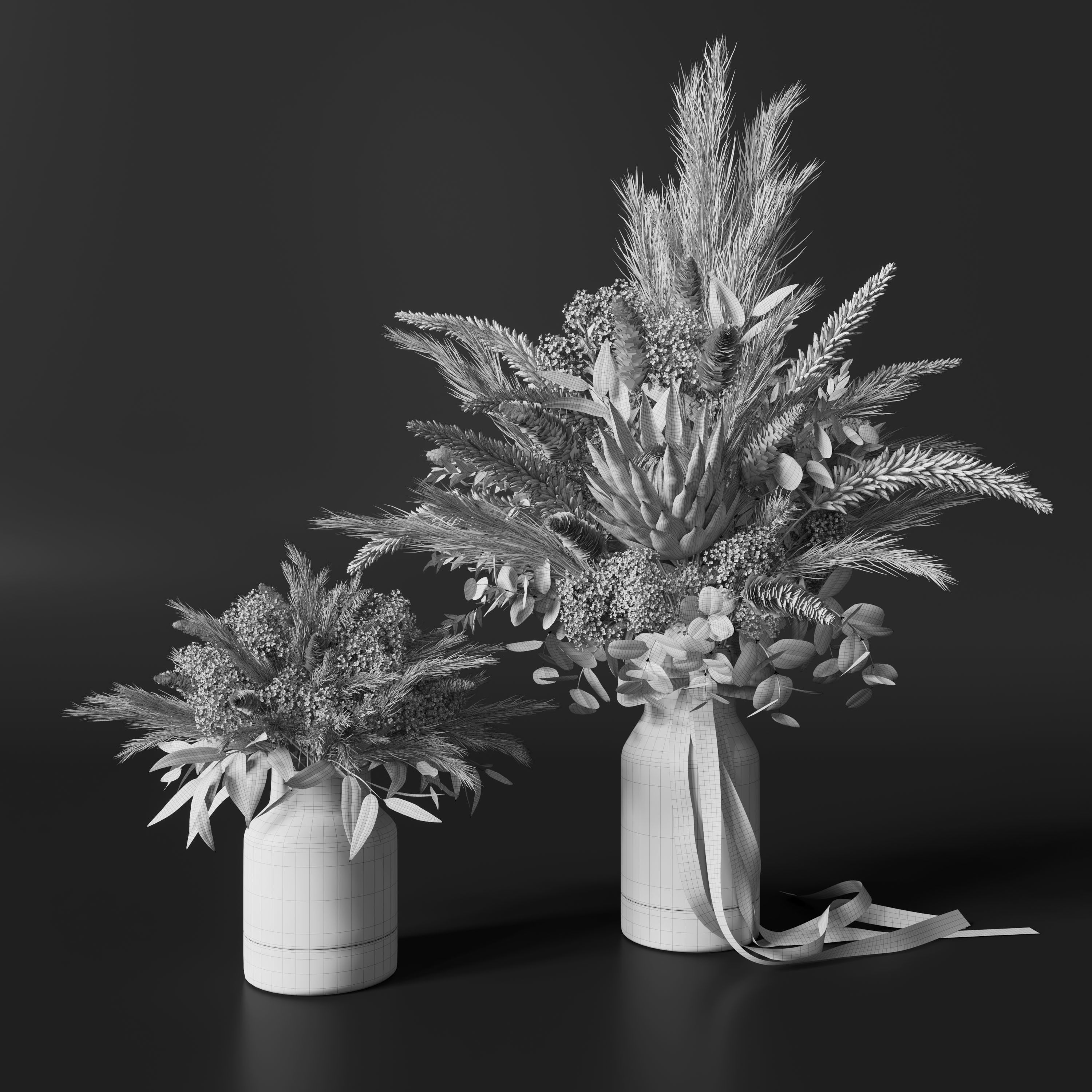 Flower Set 006 Dried flowers 3D model_3