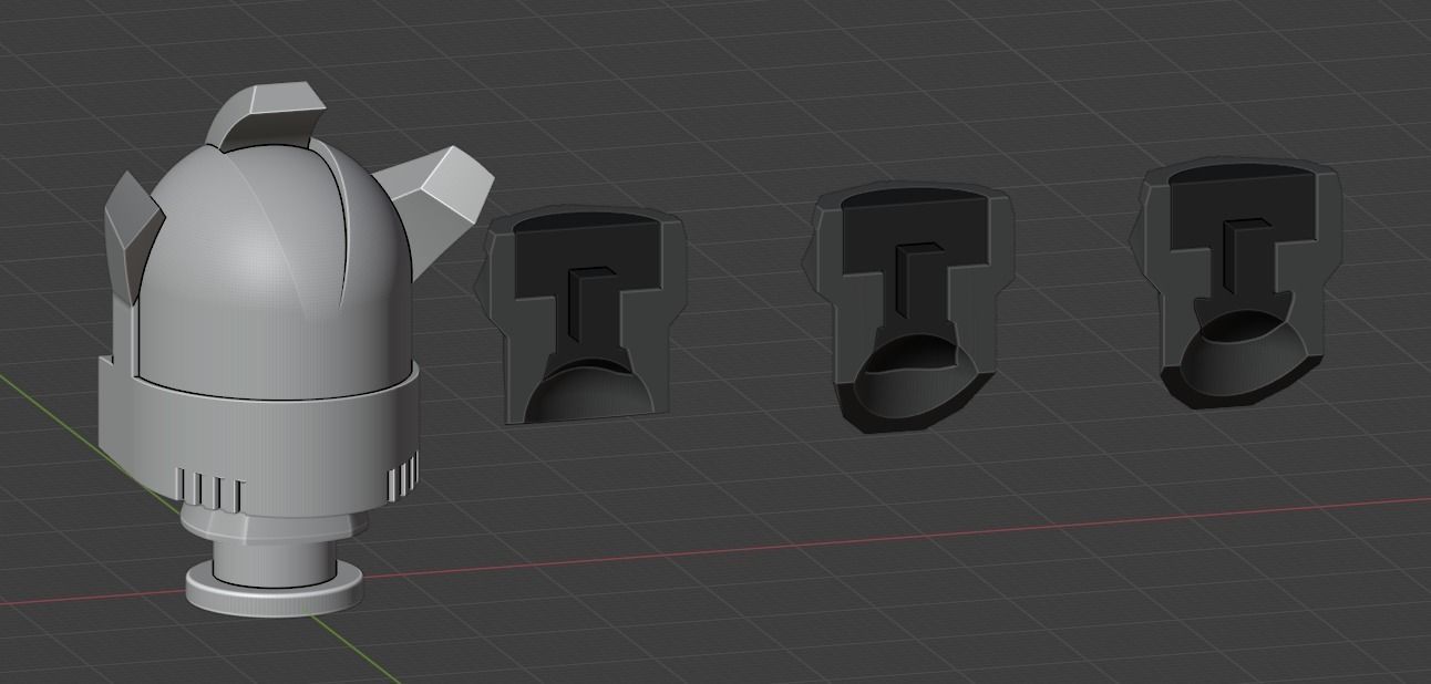 Marvel UK Galvatron Head for FansToys Sovereign 3D print model_17