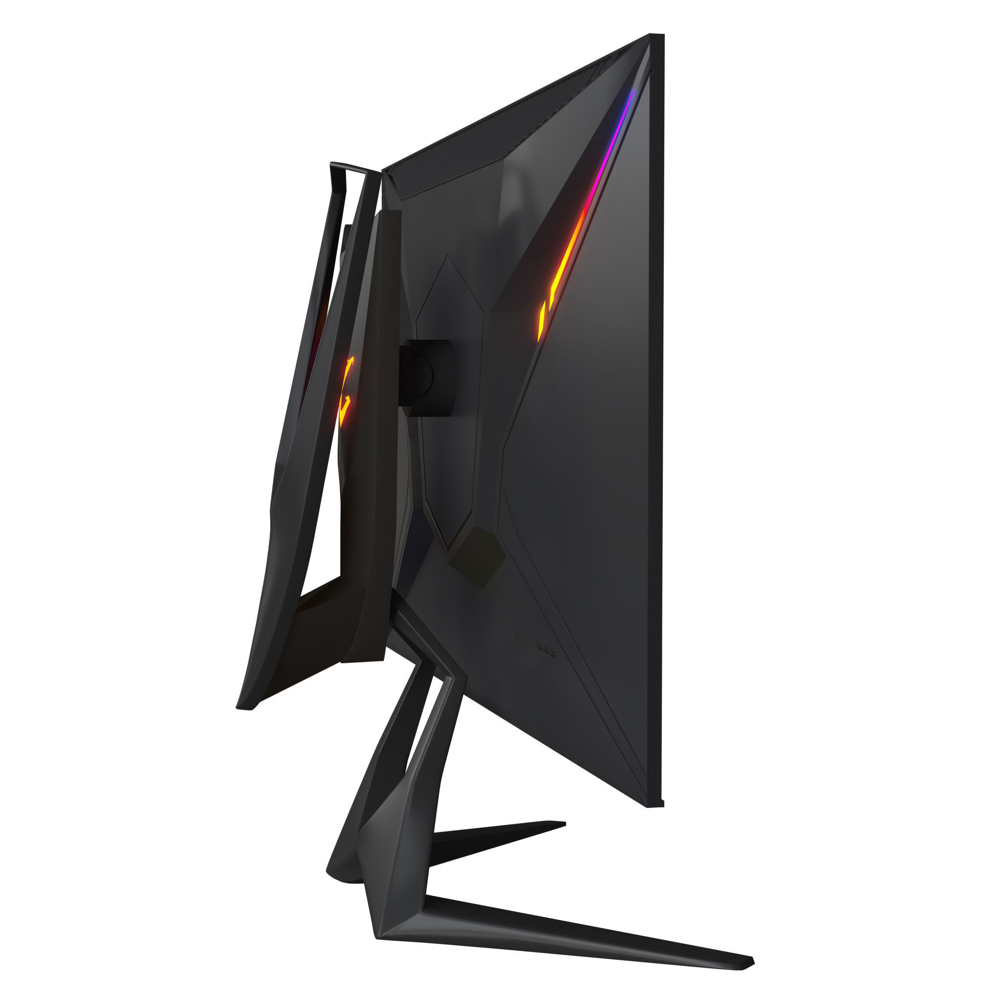 Gigabyte-Aorus-Gaming-Monitor asus gaming monitor 3D model_7