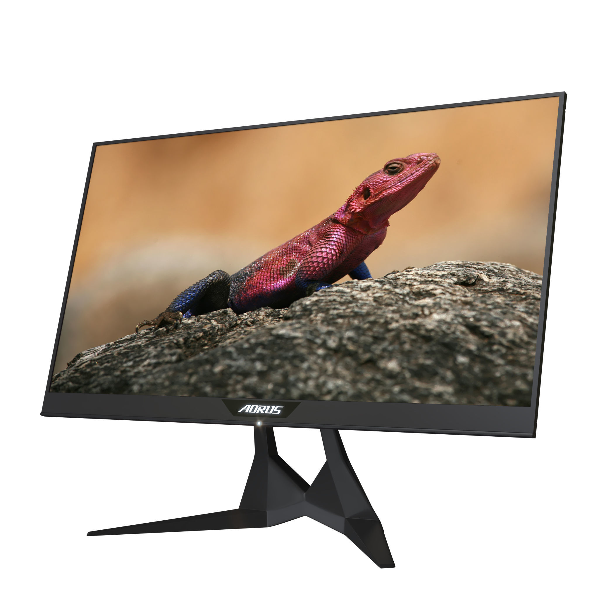 Gigabyte-Aorus-Gaming-Monitor asus gaming monitor 3D model_8