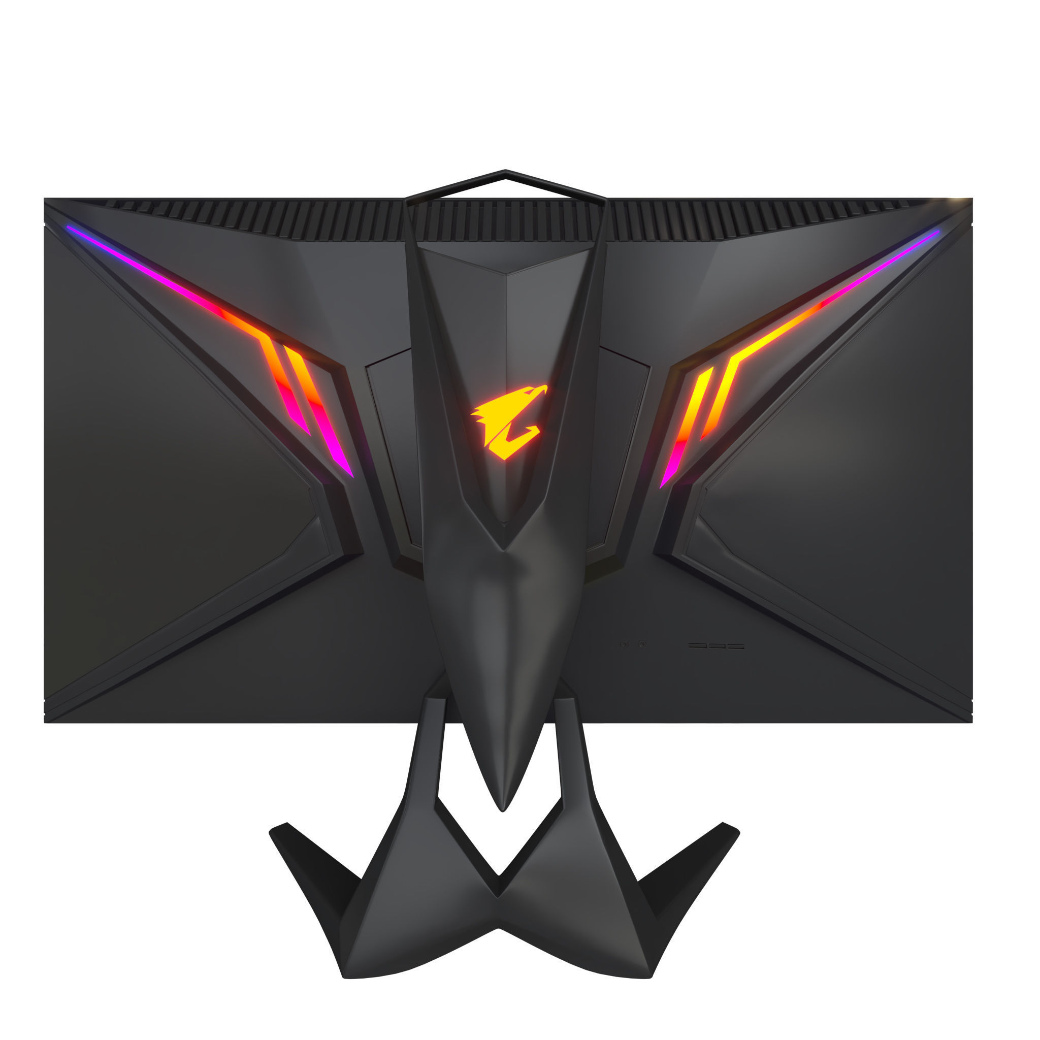 Gigabyte-Aorus-Gaming-Monitor asus gaming monitor 3D model_6