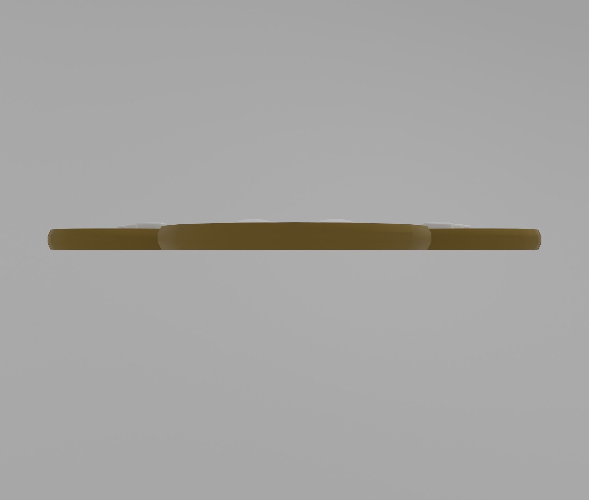 Gingerbread man Low-poly 3D model_7