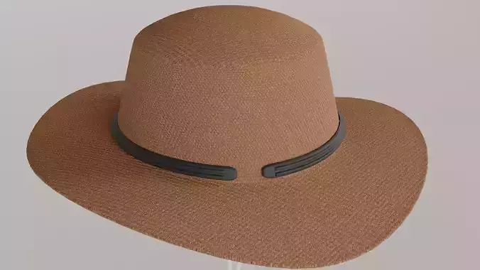 Bucket sun blocker hat