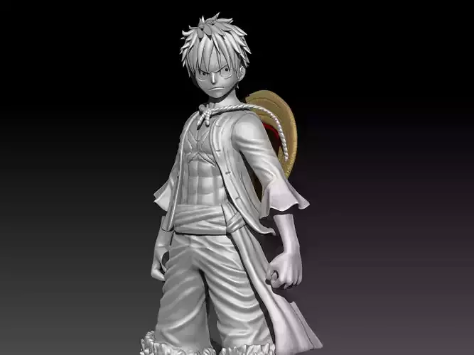 One Piece - Luffy 3D print model