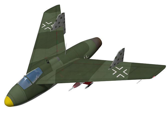 Junkers EF 128 3D model