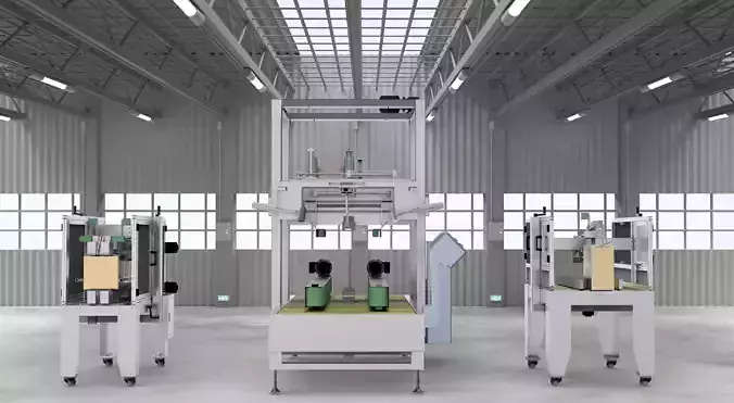 Box sealing machine Assembly  