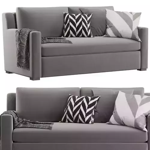 RH Belgian Track Arm Premium Sleeper Sofa