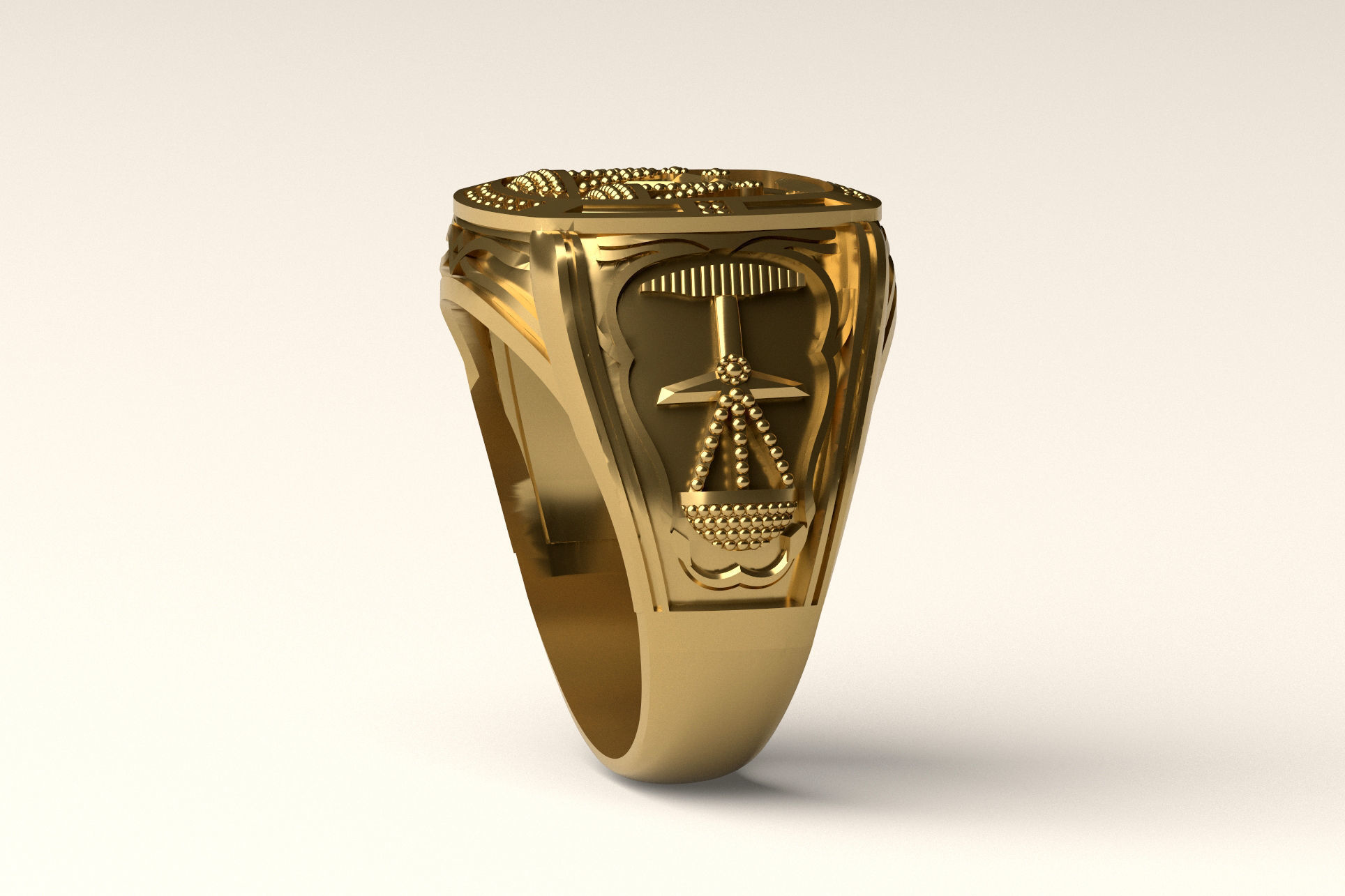 Ring R 42 3D print model_1