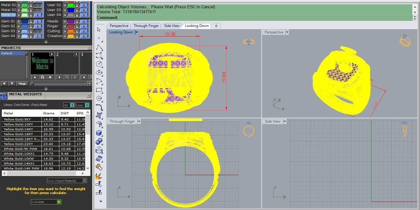 Ring R 42 3D print model_4