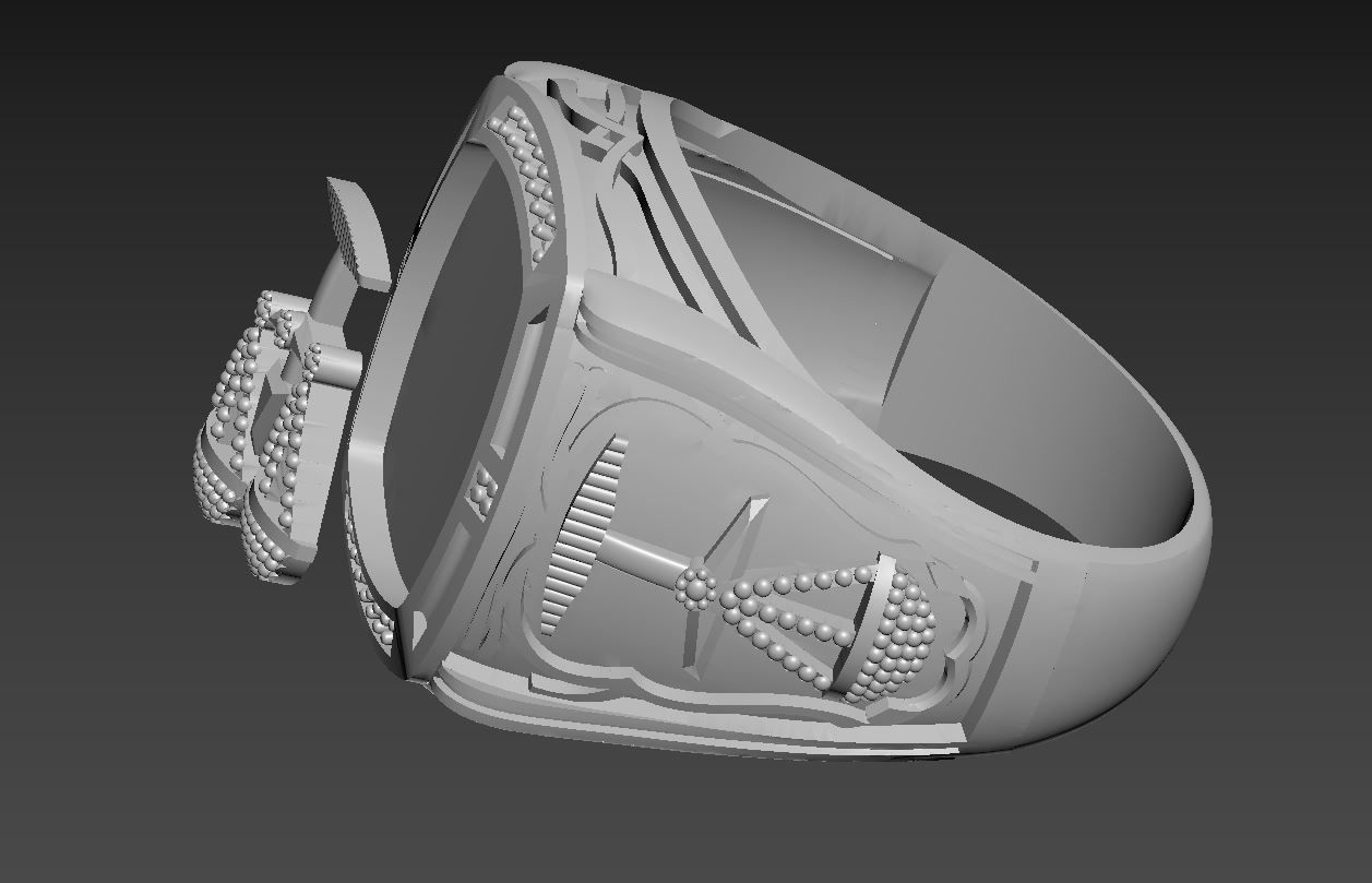 Ring R 42 3D print model_6