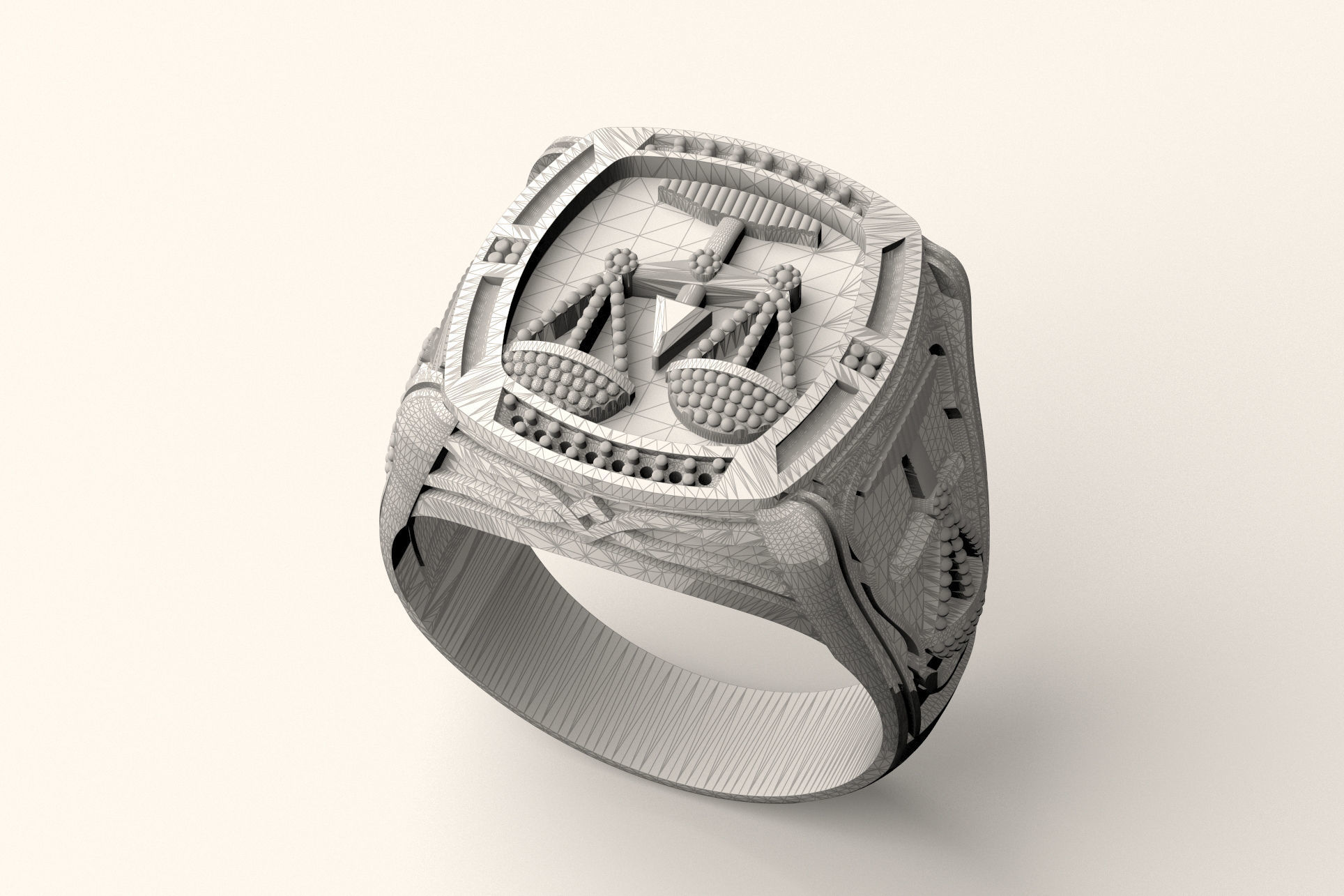 Ring R 42 3D print model_5
