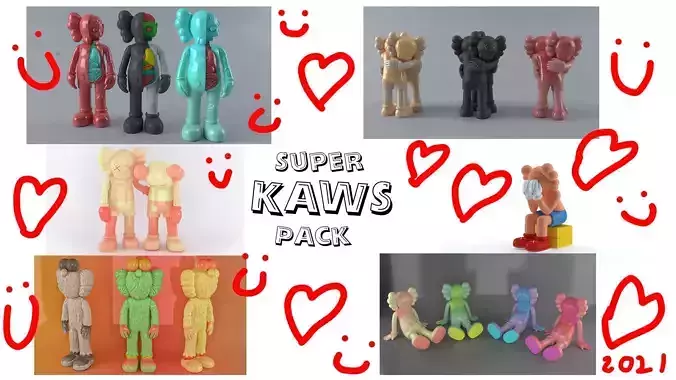 Super Kaws Pack