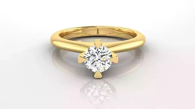 Ring M30  The luxury female ring with gem wedding