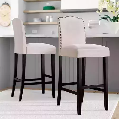 Alessandro Bar Stool High Tall Chair 3D model