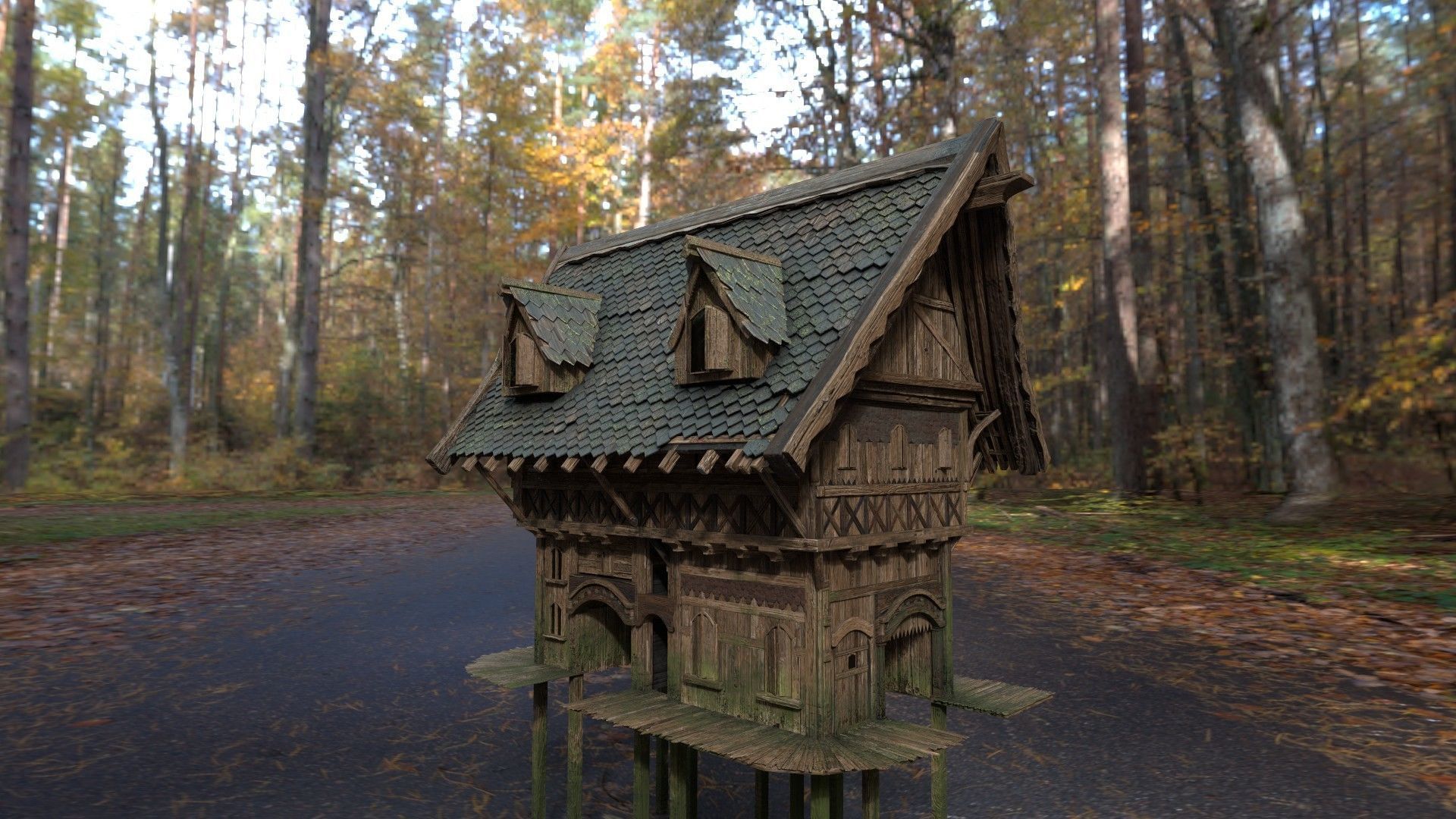 LAKETOWN ESGAROTH 3D model_1