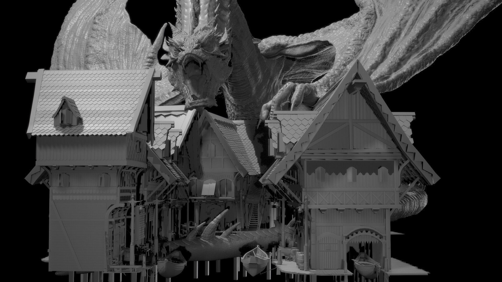 LAKETOWN ESGAROTH 3D model_4