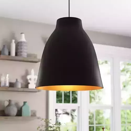 Curtsinger 1 - Light Single Bell Pendant Free 3D model