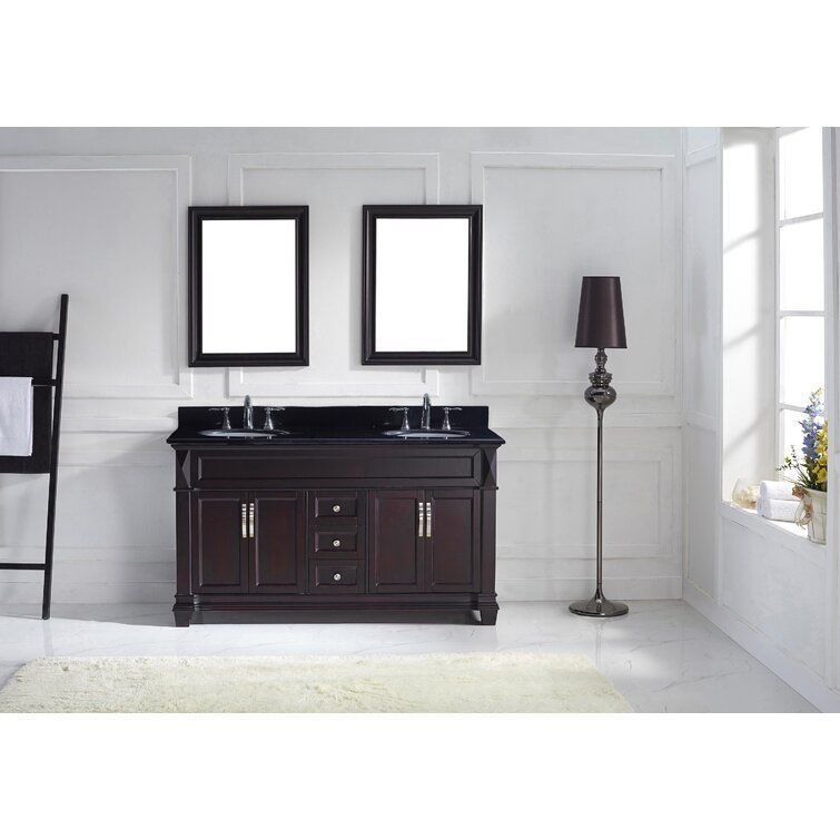 Kace Double Bathroom Vanity Set  3D model_3