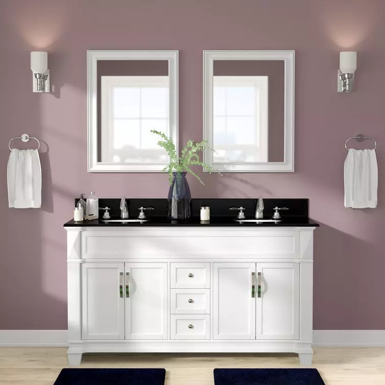 Kace Double Bathroom Vanity Set  3D model_0