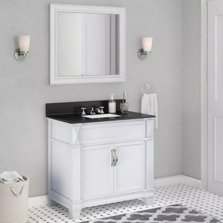 Kace Single Bathroom Vanity Set  3D model_0