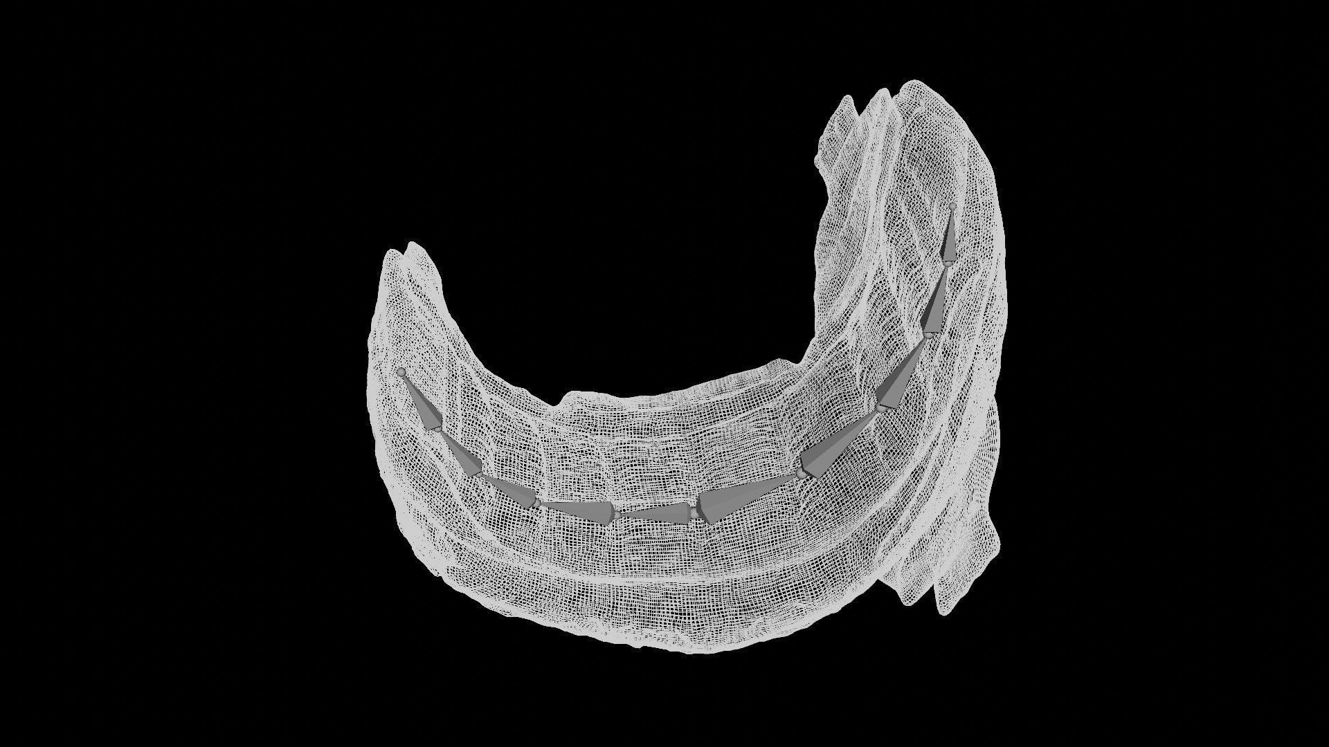 Diaper toilet seat Low-poly 3D model_7