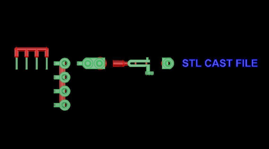 Bezel Bracelet Link 3mm 3D print model_7