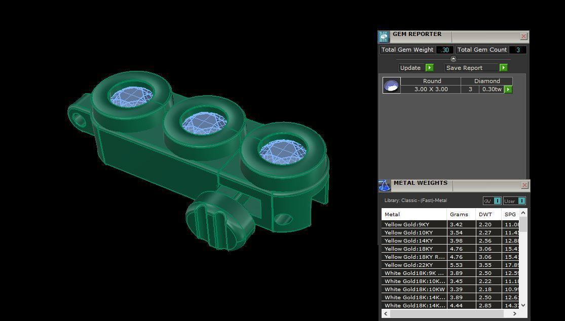 Bezel Bracelet Link 3mm 3D print model_12