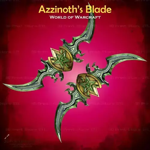 Blade Of Azzinoth Cosplay Warcraft - STL File