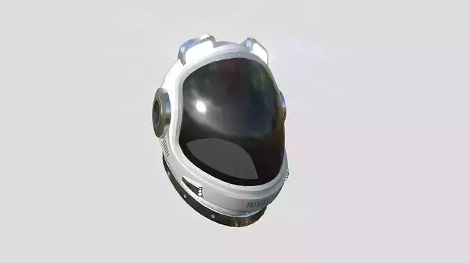 Astronaut Helmet B01 Aluminum - Character Design Fashion