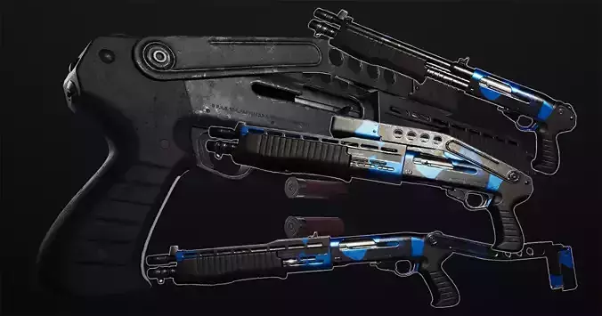 AAA Spas12 and Unity Camo shaders