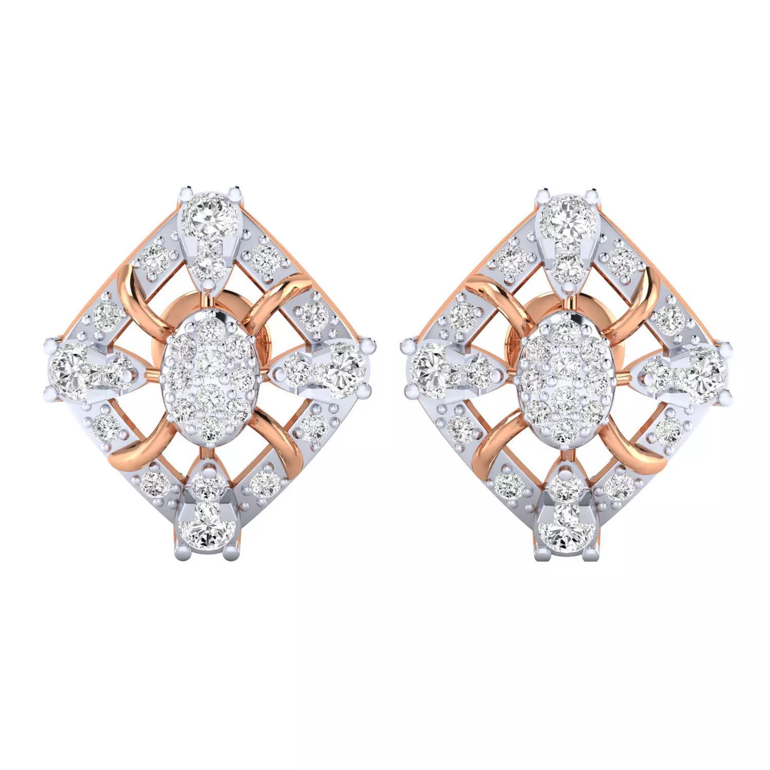 Women Earrings - 1096 3D print model