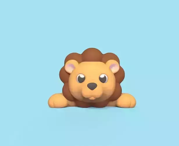 Lying Lion